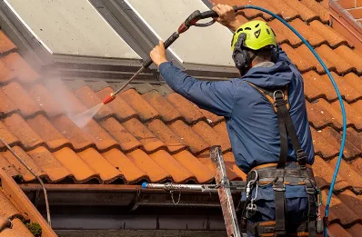 Démoussage et hydrofuge de toiture à Collobrières